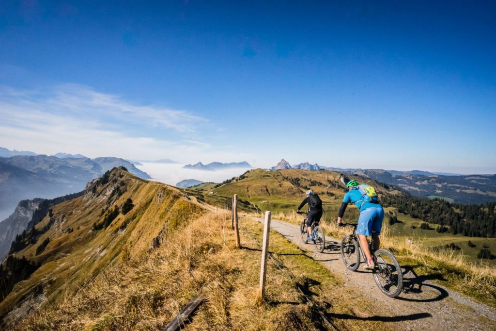 Mountain biking in the Mythen region – pure fun!