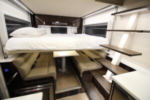 offroad camper bed layout