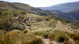 Mooie uitzichten over de mtb trails in Spanje