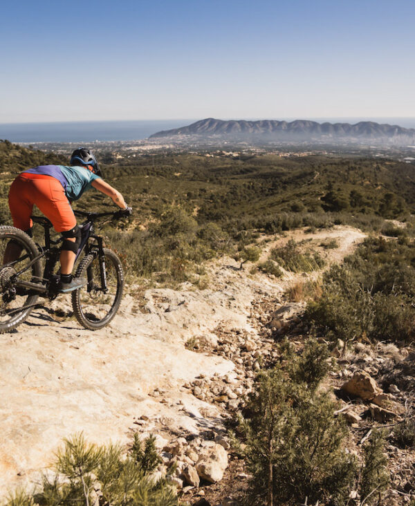 Mallorca biking holiday, rockslab, views