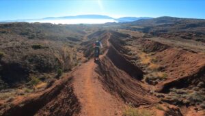Spanje, MTB Clinics, ridge line, dusty trails