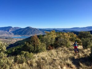 Hike and Bike spanje, enduro riding, bergen, bergmeer