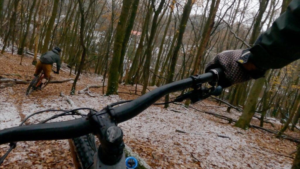 Enduro trails in Siegen Duitsland