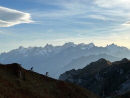MTB verbier ridge line Zwitserland